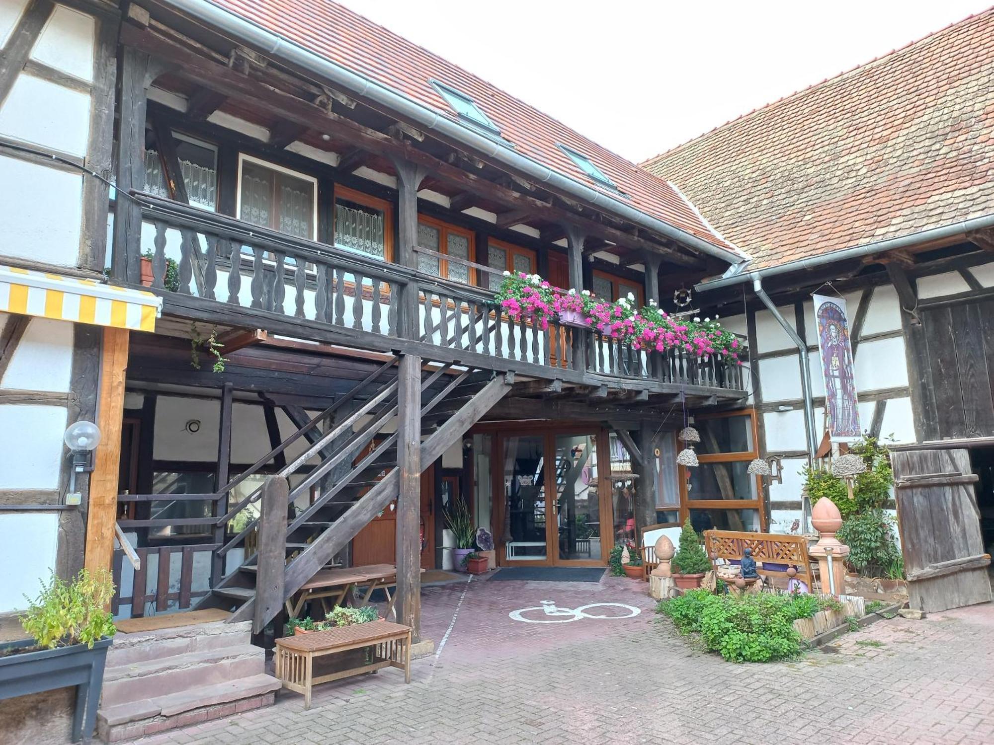 Hotel A L'Arc En Ciel Blaesheim Exterior foto